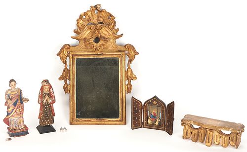 5 DECORATIVE EUROPEAN ITEMS,