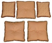 (5) DECORATIVE FLORAL SCROLL &