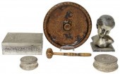 (5) DECORATIVE ITEMS, DRESSER