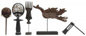 (5) DECORATIVE TRIBAL ITEMS AS