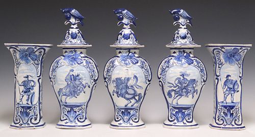 (5) DELFT BLUE &AMP; WHITE