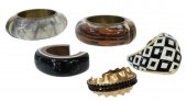 (5) DESIGNER BRACELETS, TOM FO