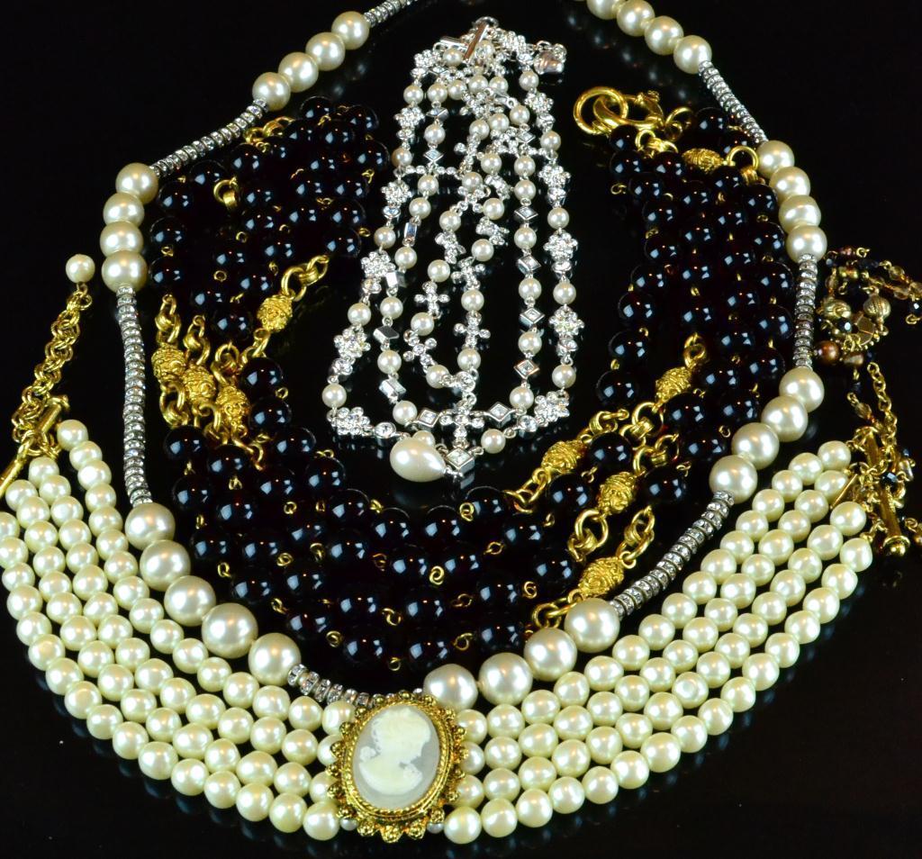 (5) Designer Necklaces Including