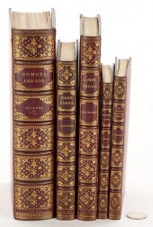 5 DICKENS BOOKS, NOVELS & STOR
