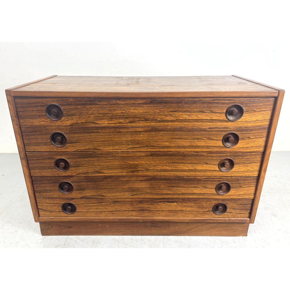 5 Drawer Danish Modern Rosewood