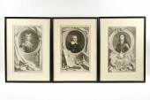 (5) EARLY ENGRAVED PORTRAITS -