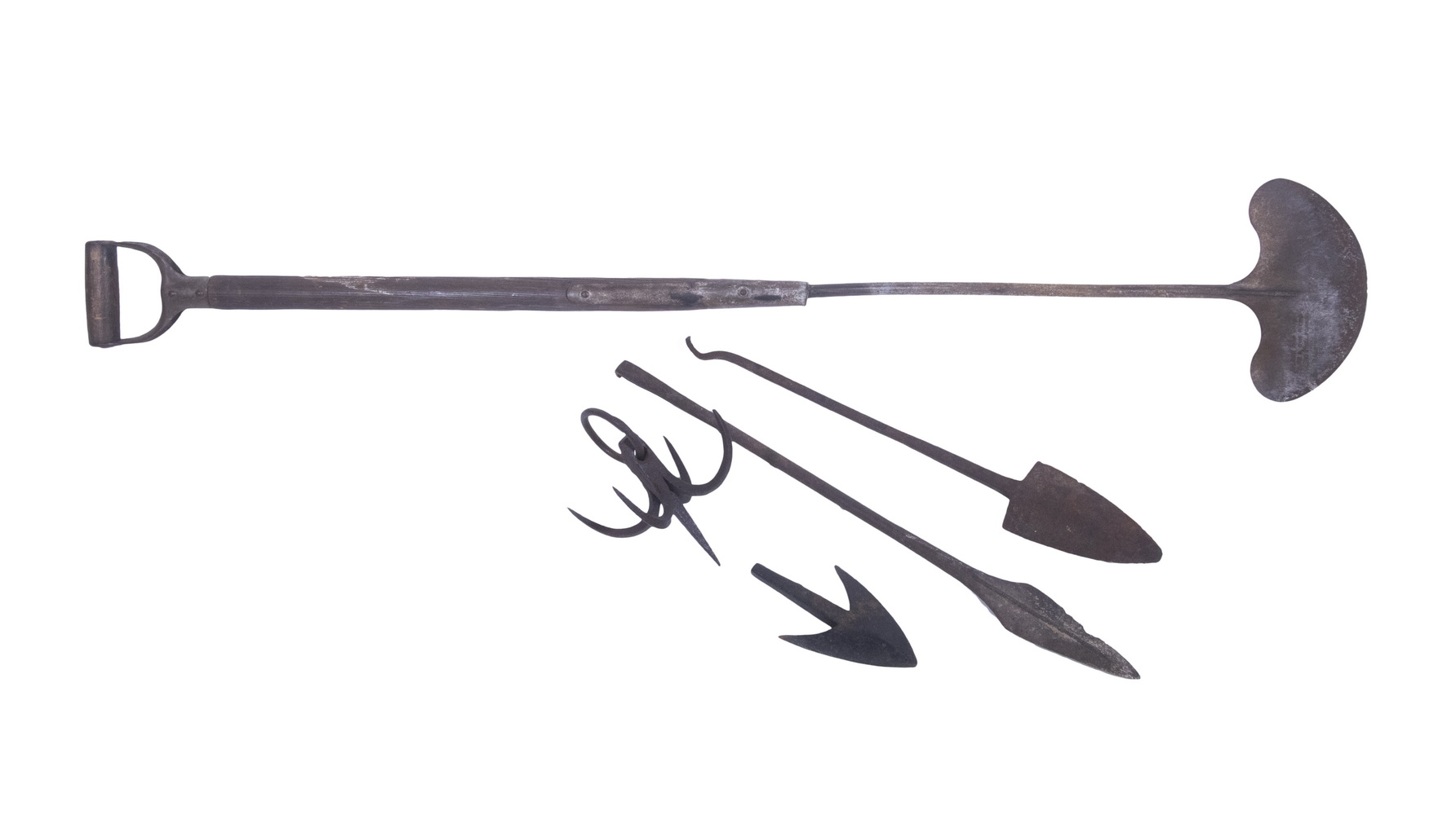 (5) EARLY WHALING TOOLS 18thc.