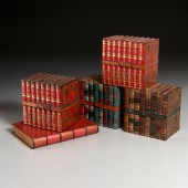 (5) ENGLISH LITHOGRAPHED TIN B