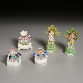 (5) ENGLISH STAFFORDSHIRE WARE