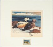 (5) FEDERAL DUCK STAMPS & LITH