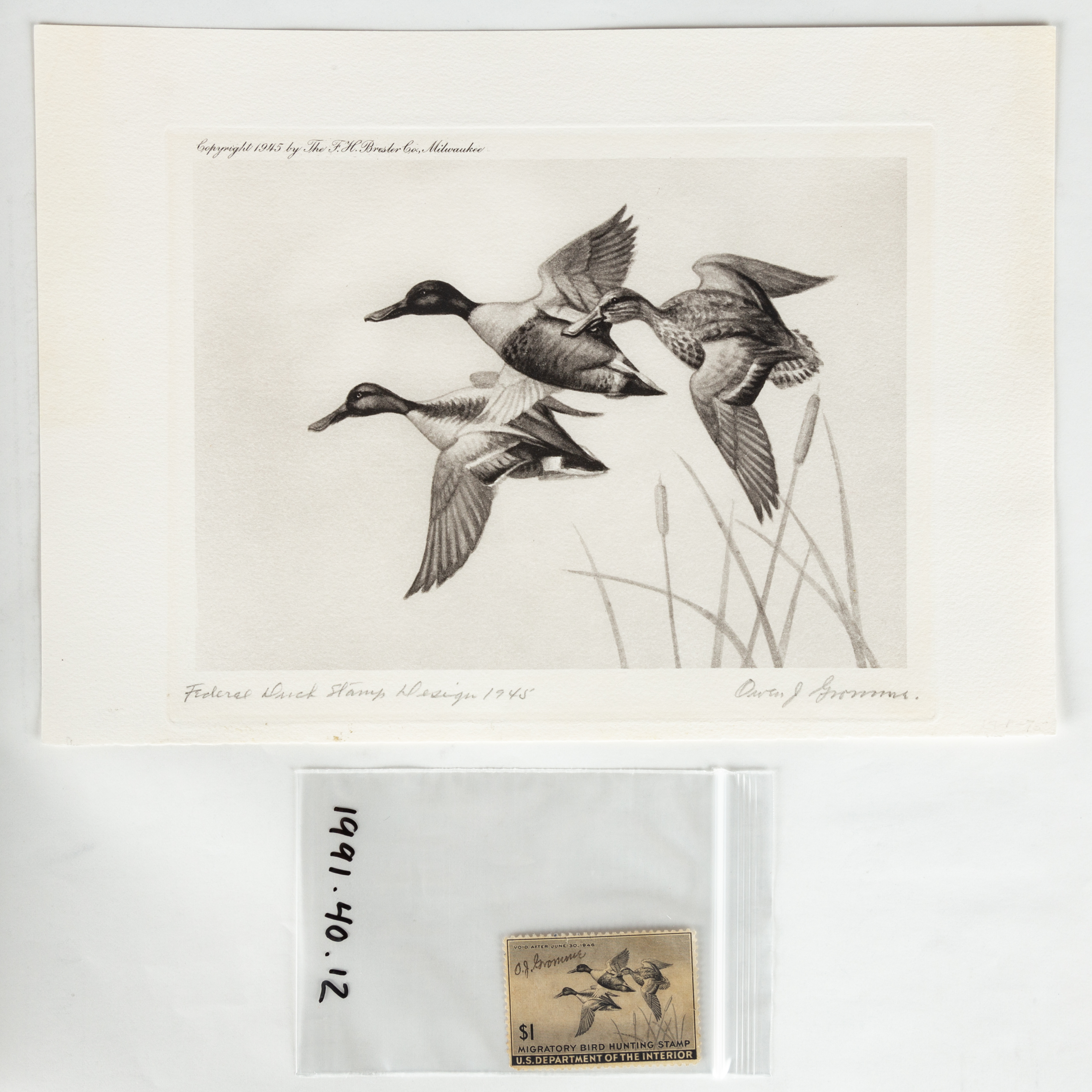 (5) FEDERAL DUCK STAMPS &