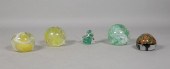5 FELLERMAN & RAABE GLASS PAPE
