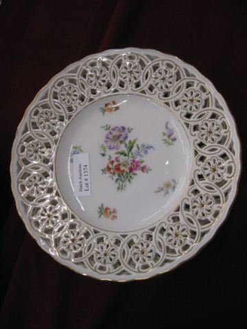 5 Fine Porcelain Dessert Plates