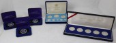 5 FRANKLIN MINT STERLING SILVE