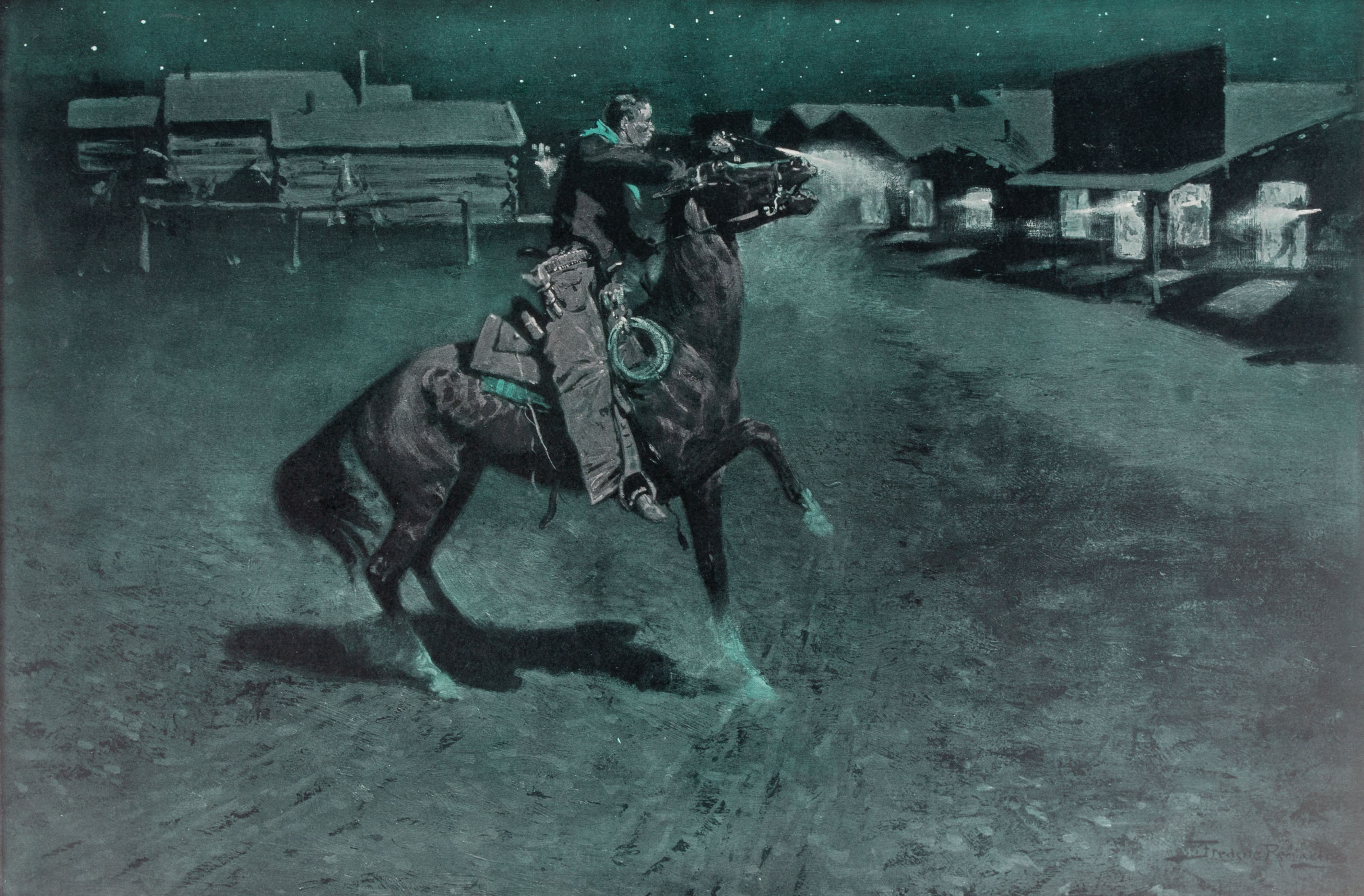 (5) FREDERICK REMINGTON LITHOGRAPHS