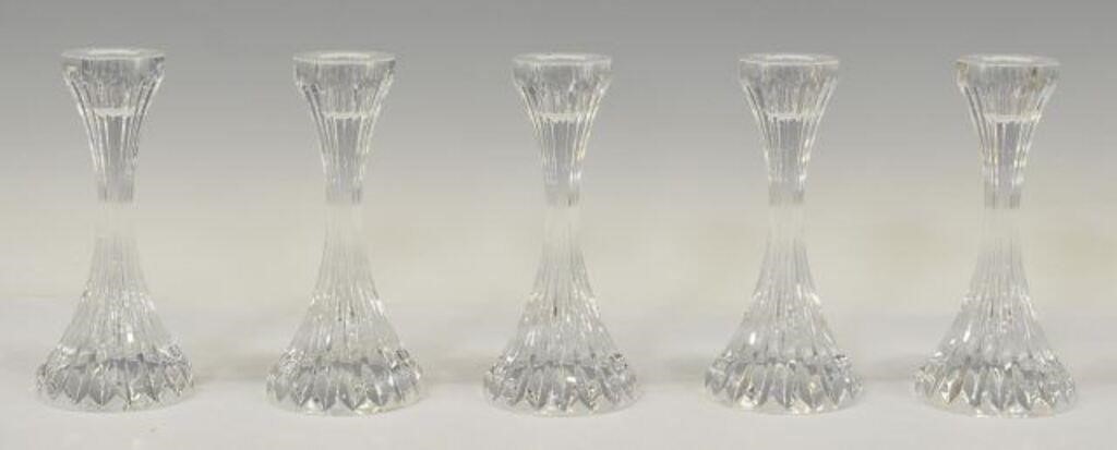 (5) FRENCH BACCARAT 'MASSENA'