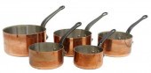 (5) FRENCH MATFER COPPER GRADU