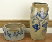 5 GAL. PA STONEWARE CHURN WITH