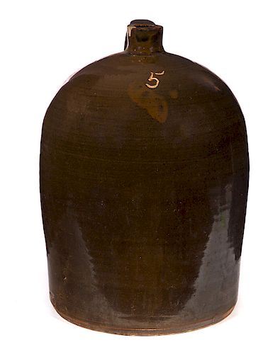 5 GALLON STONEWARE CROCK
