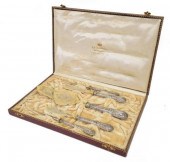 (5) GERMAN 800 SILVER FISH SER