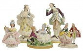 (5) GERMAN DRESDEN LACE PORCEL