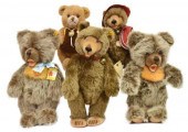 (5) GERMAN STEIFF TEDDY BABY,
