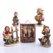 5 GOEBEL HUMMEL FIGURINES, CHI