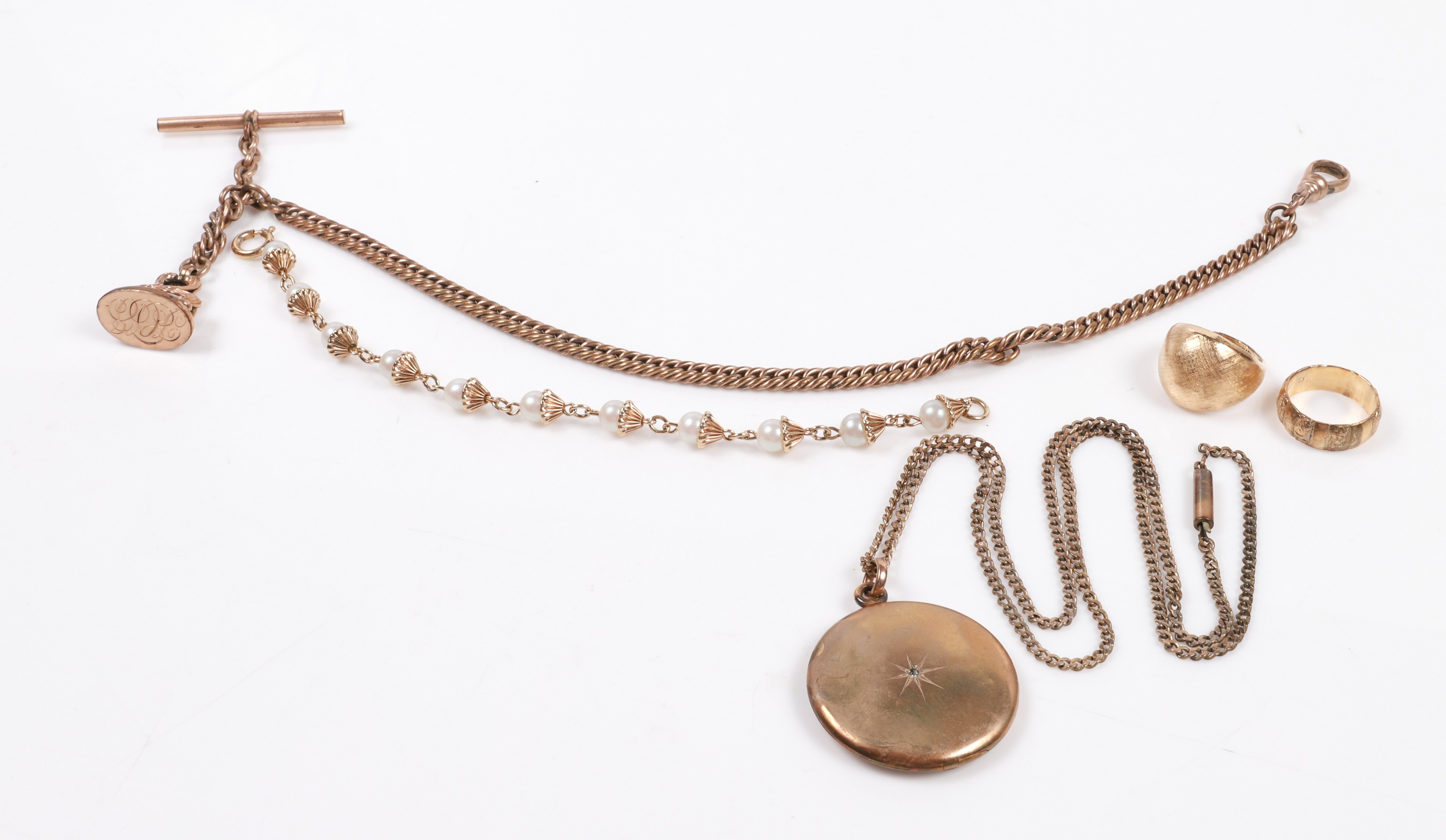 (5) Gold Filled Vintage jewelry