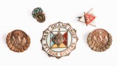 (5) Gold pins to include (2) P