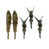 (5) GROUP OF FRENCH FIGURAL CO