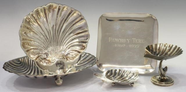 (5) GROUP OF MEXICO STERLING SILVER