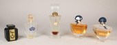 5 GUERLAIN PERFUME BOTTLES1 Li