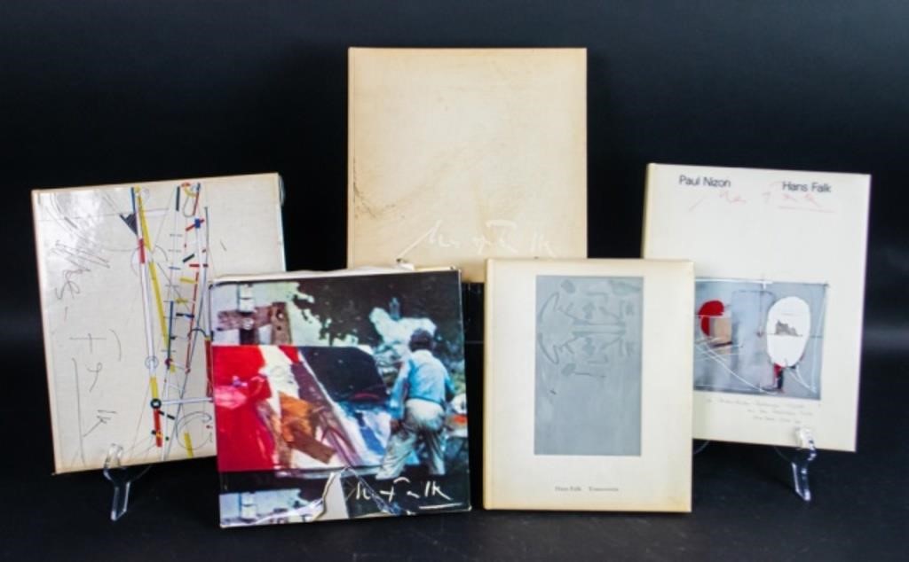 5 HANS FALK BOOKSHans Falk