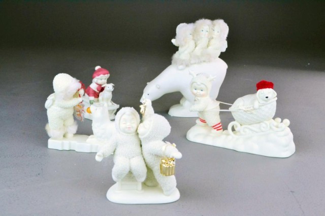 (5) HOLLY LANE & SNOWBABIES