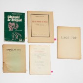 (5) ILLUSTRATED VOLS, INCL. MA
