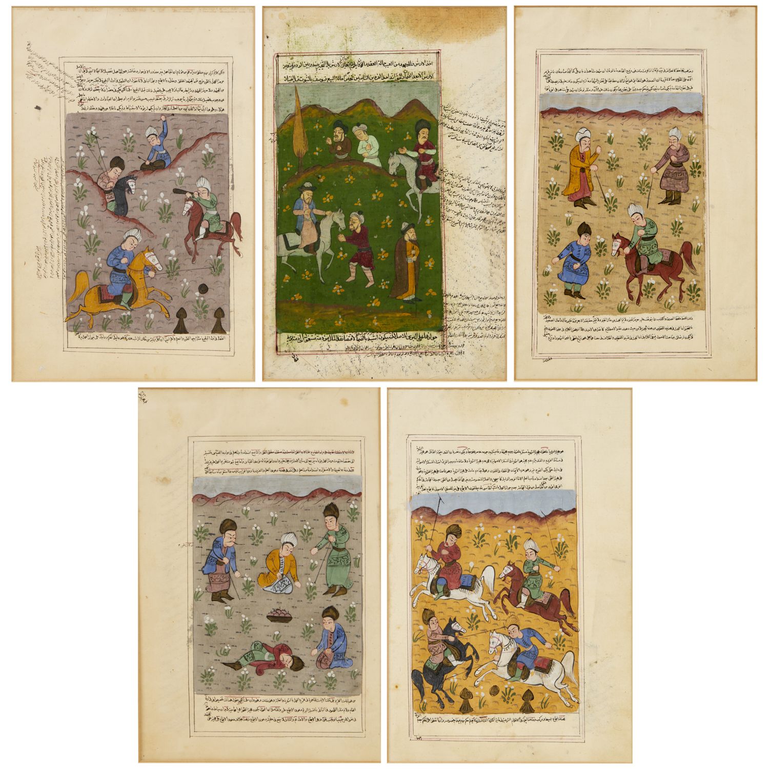(5) INDO-PERSIAN ILLUSTRATED