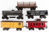 (5) IVES STANDARD GAUGE TOY TR