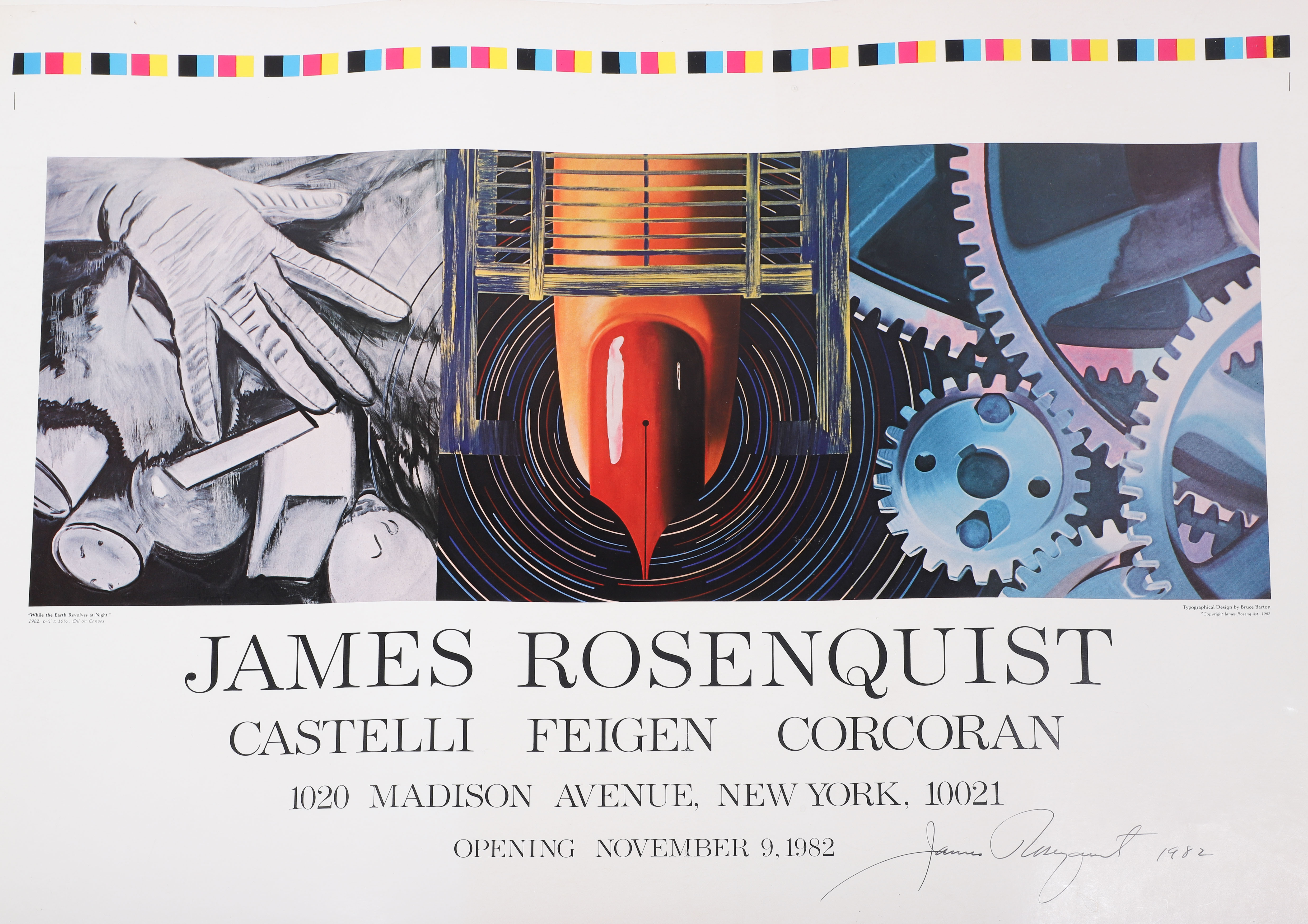 (5) James Rosenquist signed posters