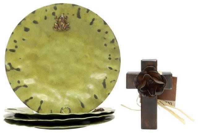 (5) JAN BARBOGLIO PLATES &