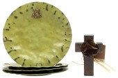 (5) JAN BARBOGLIO PLATES & KIN