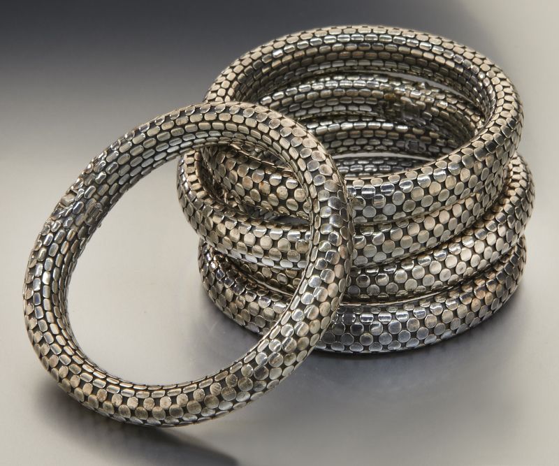 (5) John Hardy sterling silver
