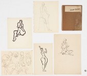 5 JOSEPH DELANEY SKETCHES + BO