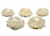 5 KATHRYN MCCOY FACETED CRYSTA