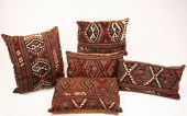 (5) KILIM PILLOWS - Five Conte