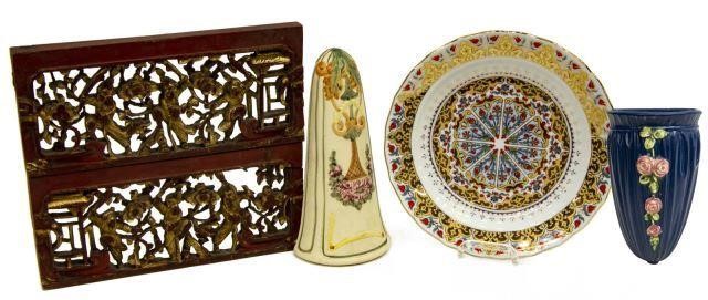 (5) KUTAHYA PORCELAIN PLATE &