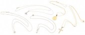 5 LADIES' 14K YELLOW & WHITE G