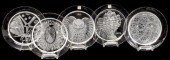 (5) LALIQUE ART CRYSTAL ANNUAL