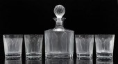 (5) LALIQUE 'FEMMES ANTIQUES'