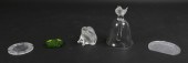 5 LALIQUE FRANCE DECORATIVE IT