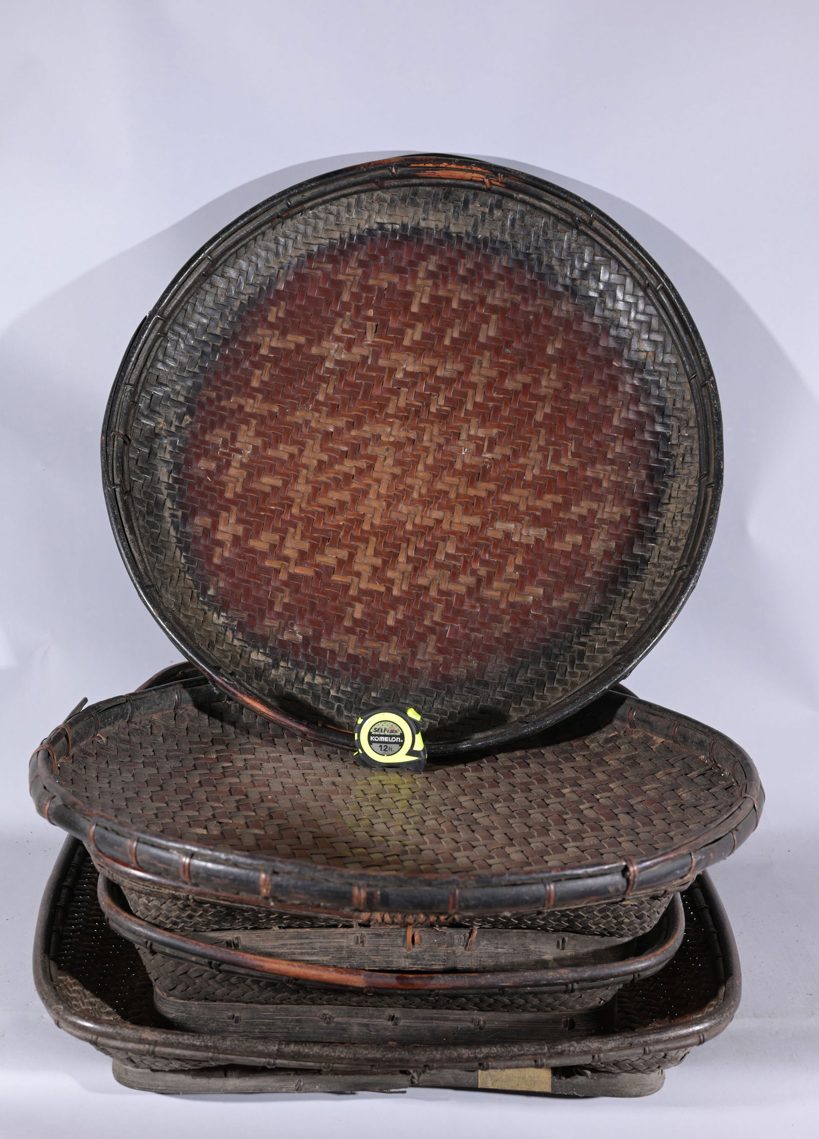 (5) LARGE HAND WOVEN FILIPINO